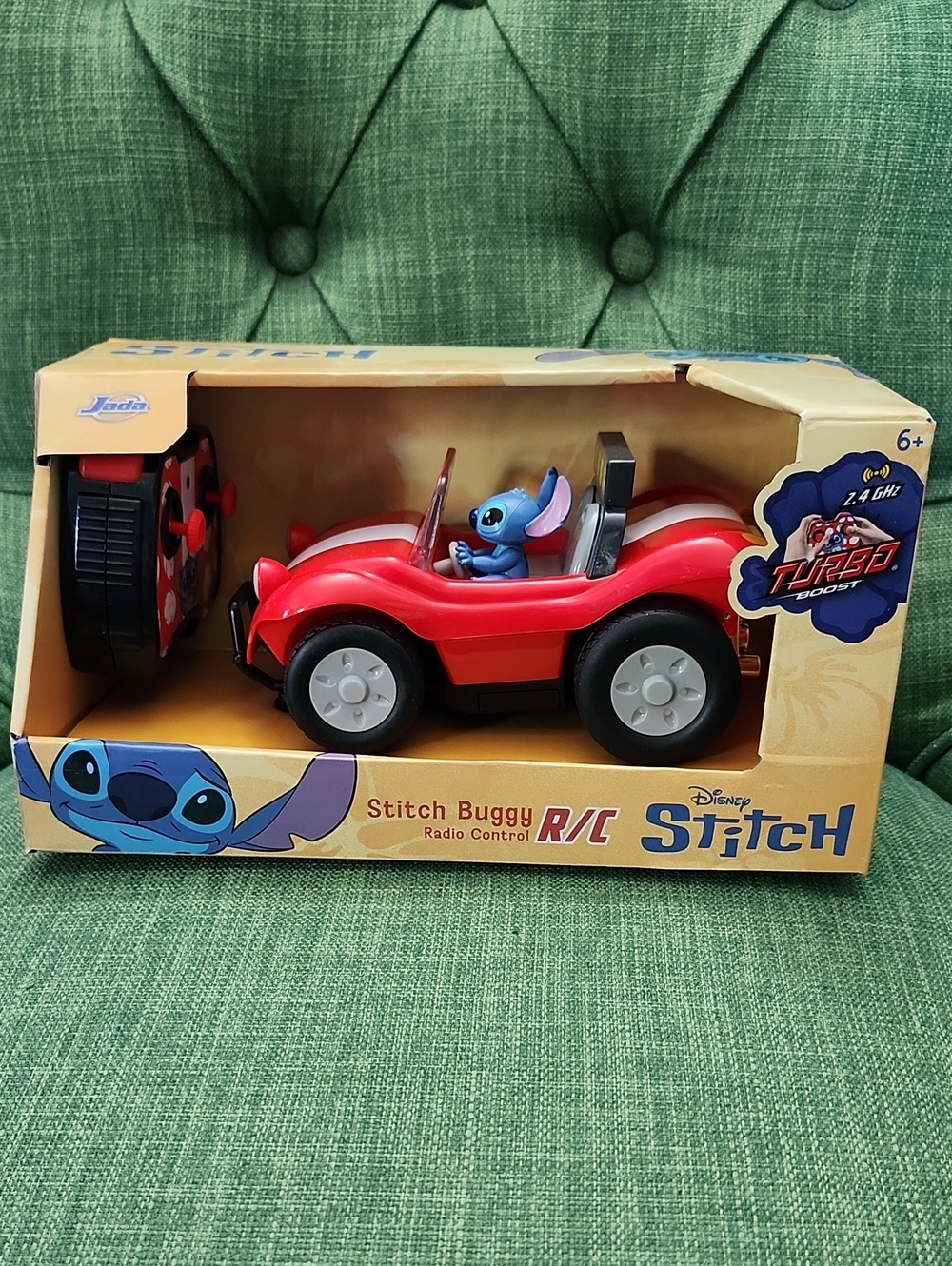 Disney Stitch Red Radio Control Buggy - Kids R/C Car